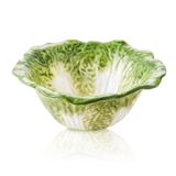 Saladeira Kxz Green Cabbage Ceramic 473 Ml/micro Safe