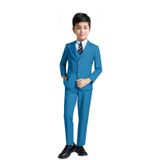 Suit Yuanlu Youth Kids Lake Blue Smoking, Tamanho 18