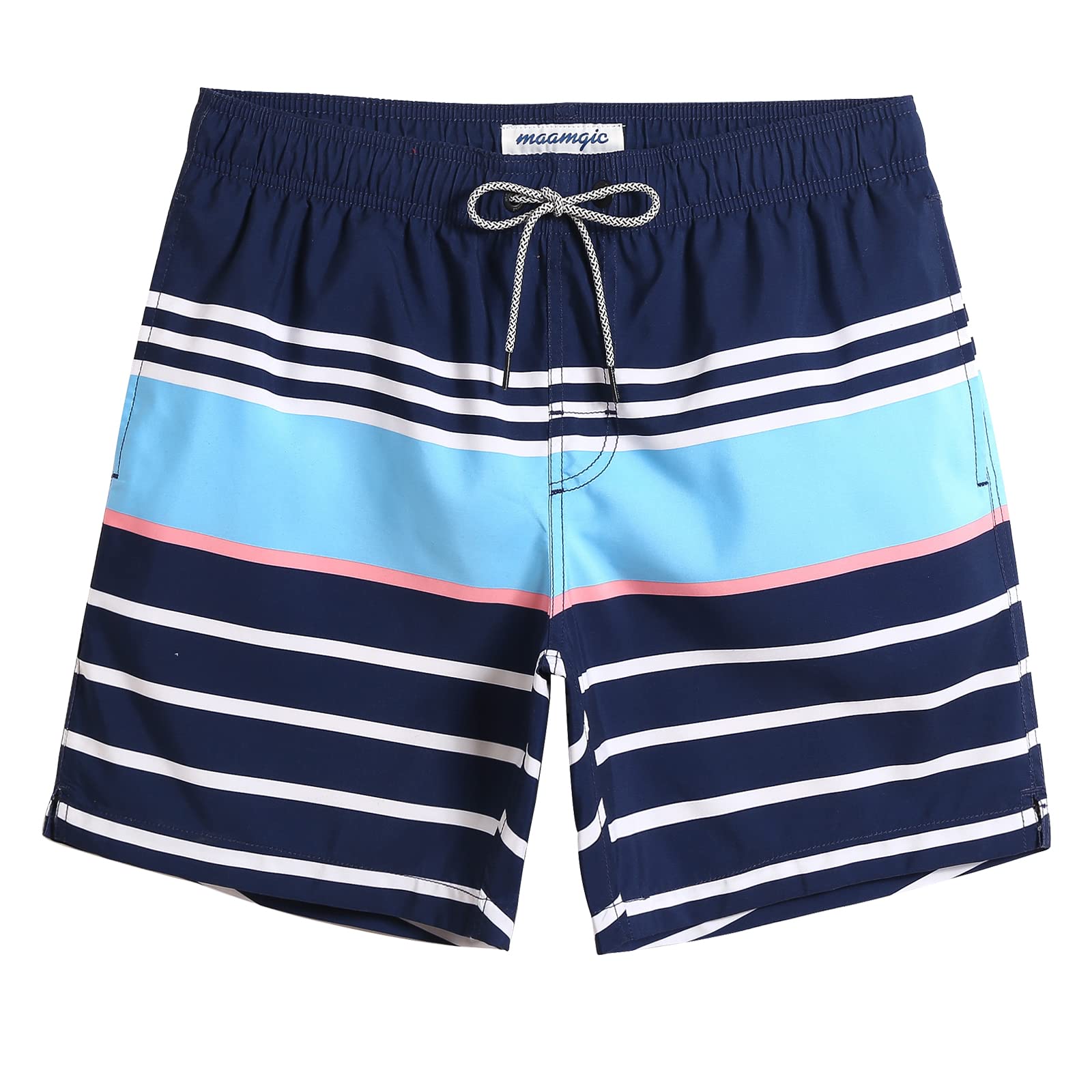 Swim Trunks Mamagic Quick Dry Swim Shorts Para Homens Azul Marinho