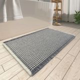 Tapete De Banho Amoami Waffle Super Absorvente Antiderrapante 45x75cm