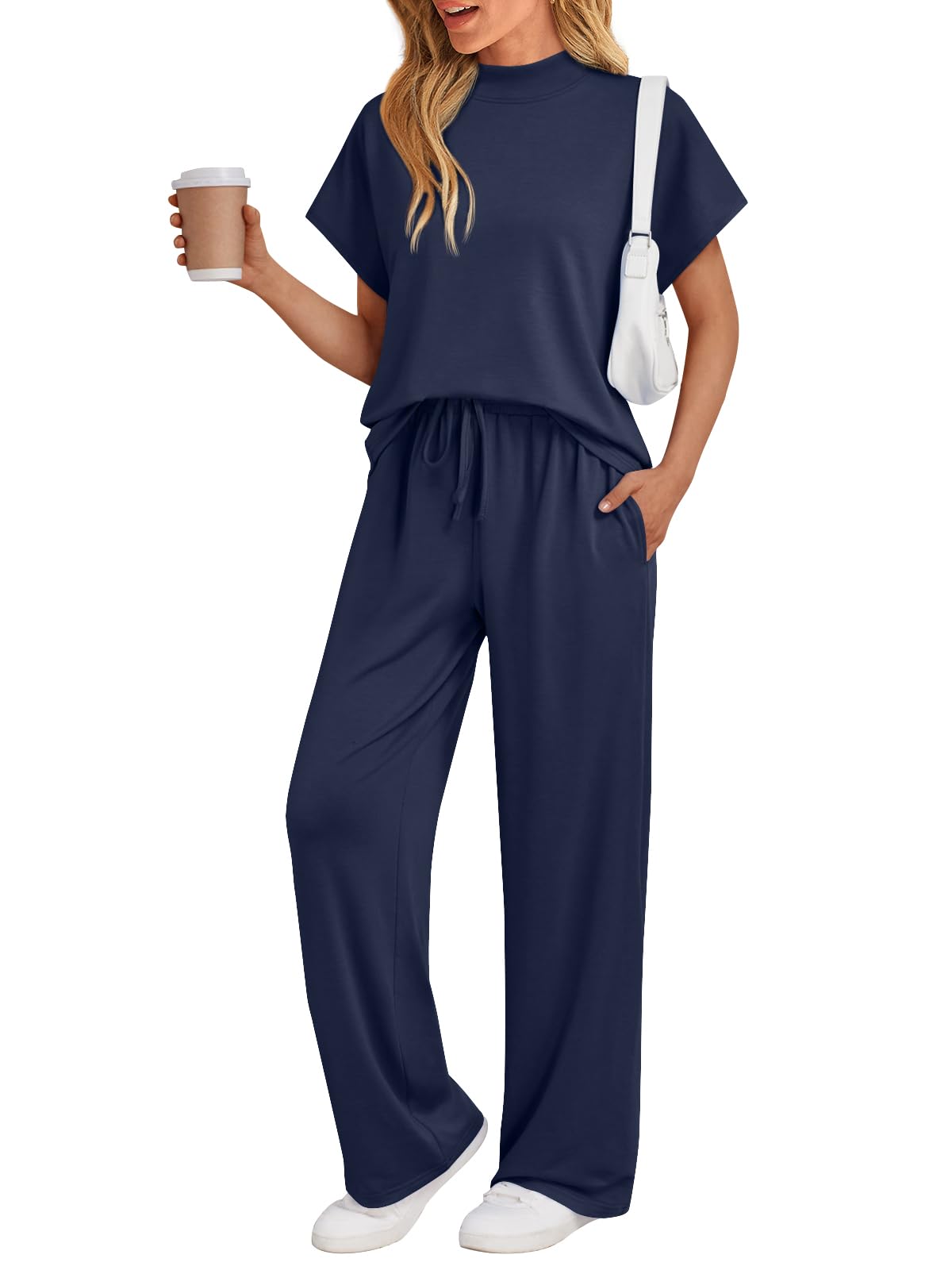 Conjunto De Lounge De Duas Peças Automet 2025 Summer Para Mulheres