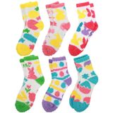 Meias Felpudas Easter Bunny Eggs, 6 Pares Para Mulheres E Meninas