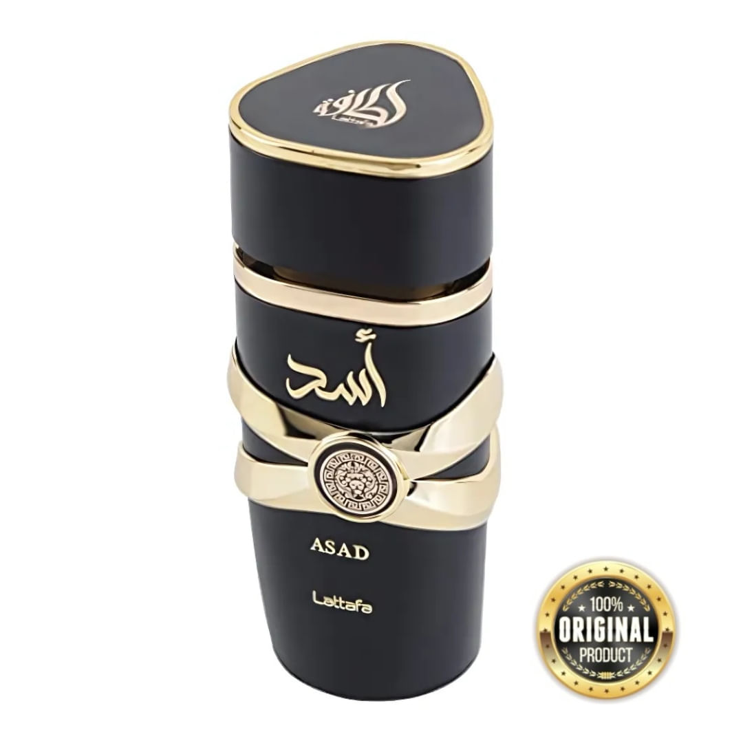 Perfume Lattafa Masculino Asad Preto 100ml Edp: Uma Fragância Sofisticada E Distinta