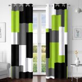 Cortinas Blackout Tyrot Verde Limão 100% Blackout 240x245cm