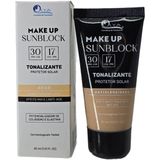 Make Up Sunblock Protetor Solar Facial Fps30 Bege 30ml