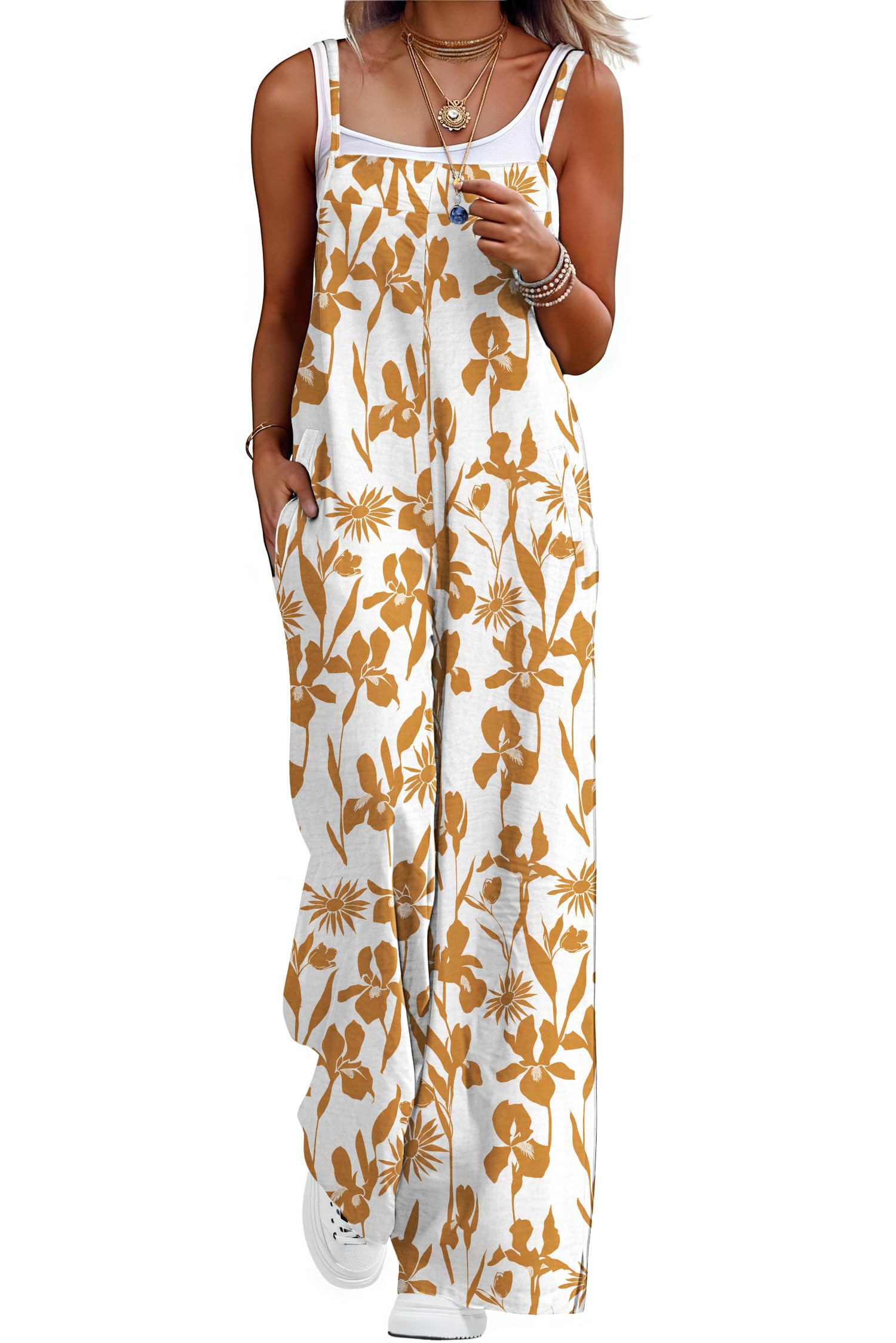 Macacões Lepunuo Floral Para Mulheres De Verão Boho Plus Size