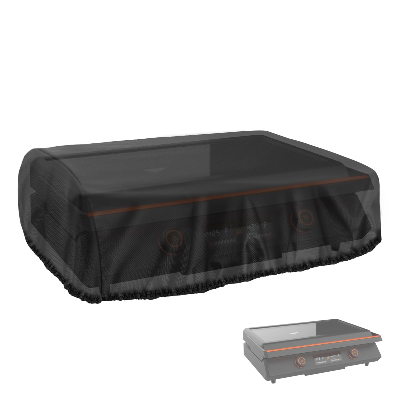 Tampa De Grelha Andacar Para Chapa De Mesa Blackstone De 22 Polegadas