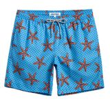 Calções De Banho Magic Quick Dry Swim Shorts Para Homens, Azul Celeste