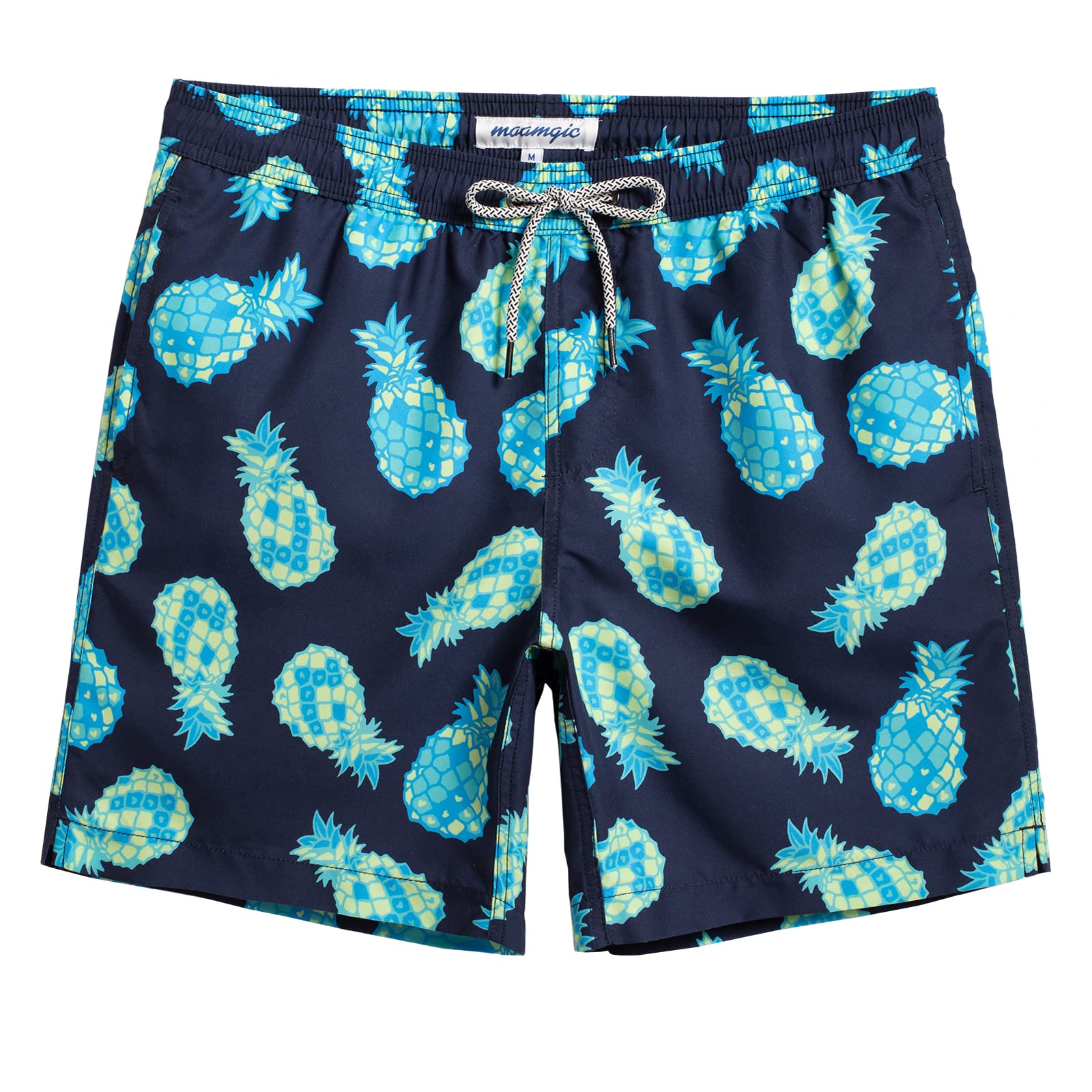 Swim Trunks Mamagic Quick Dry Swim Shorts Para Homens Azul Escuro