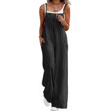 Macacões Lepunuo, Casuais, Folgados, Pernas Largas, Para Mulheres No Verão