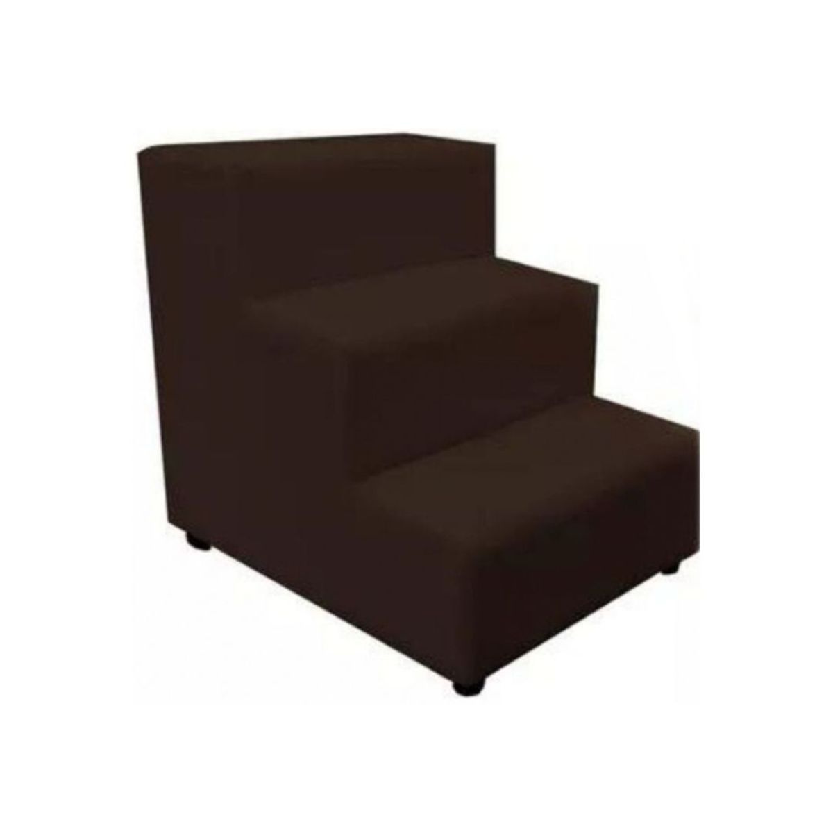 Escada Escadinha Pet Cachorro 3 Degraus Rampa Suede Grace