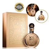 Perfume Feminino Lattafa Gold Extrait 100 Ml Eau De Parfum: Luxo Em Cada Borrifada