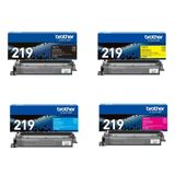 Kit 4 Toner Tn219 Tn-219 Brother Original 4 Cores Dcp-l3560cdw Hl-l3240cdw