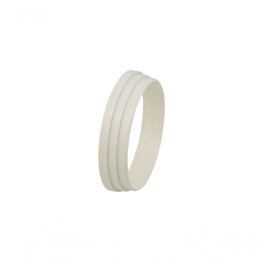 Porta Grelha Redondo para Grelha Redonda PVC Branco DN100 Krona