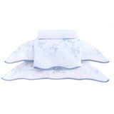 Jogo De Cama Queen Percalle 180 Fios Camelias Buddemeyer