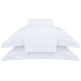 Jogo De Cama Queen Argento Cetim 400 Fios Buddemeyer Luxus