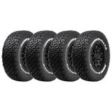 Pneu Xbri Brutus 225/65r17 At Letras Brancas Aro 17 107/103s 8 Lonas Kit4
