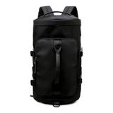 Bolsa Mala Viagem Esportiva Fitness Academia Vira Mochila Gênero Preto