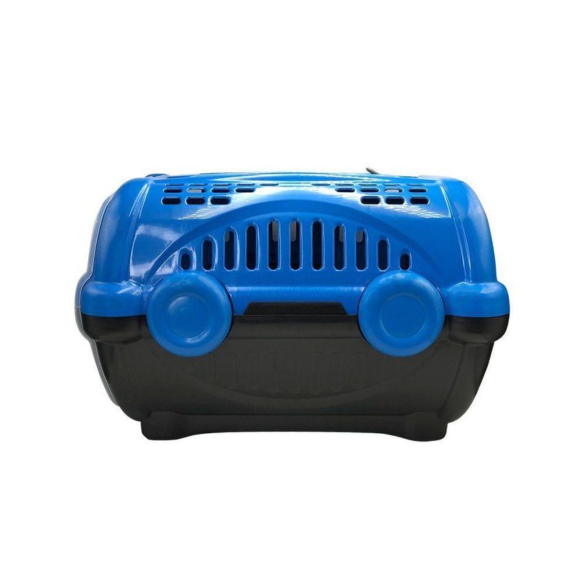 Caixa De Transporte Para Pet - Azul E Preto - imagem 5