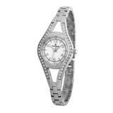 Relógio Champion Feminino Ref: Cf24340q Bracelete Prateado