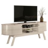 Rack Bancada Para Tv 75 Pol 183cm Alícia M01 Calacata/off White - Mpozenato