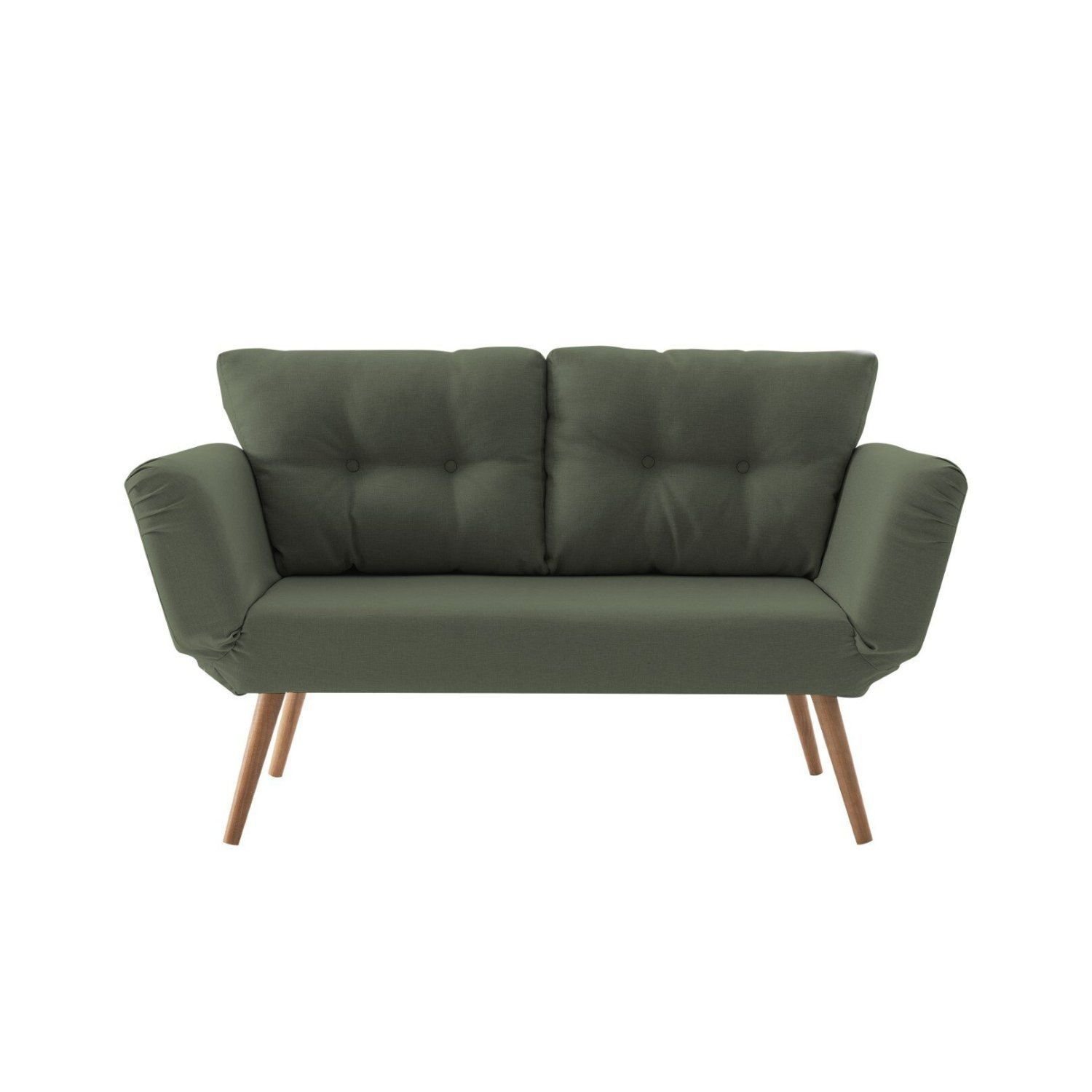 Sofa Cama 142,0cm X 85,0cm X 70,0cm Adele T1074 Verde