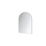 Espelho Decorativo Organico 60cm X 90cm Preto Fosco