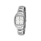 Relógio Magnum Feminino Ref: Ma28289q Retangular Prateado