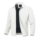Casaco Tbmpoy Lightweight Windbreaker Resistente À Água Branco Xxxl