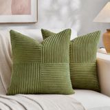Capas De Almofadas Decorativas Fancy Homi Moss Green 66x66cm