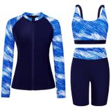 Roupa De Banho Arolina, 3 Peças, Manga Comprida, Cobertura Total, Feminina