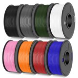 Filamento Para Impressora 3d Tecbears Pla Plus 1,75 Mm, Pacote Com 8, 250 G