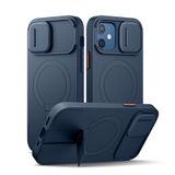 Capa Suritch Para Iphone 12/12 Pro 6.1" Com Capa Magnética Azul