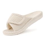 Chinelos Litfun Orthopaedic House Open Toe Corduroy Beige 37