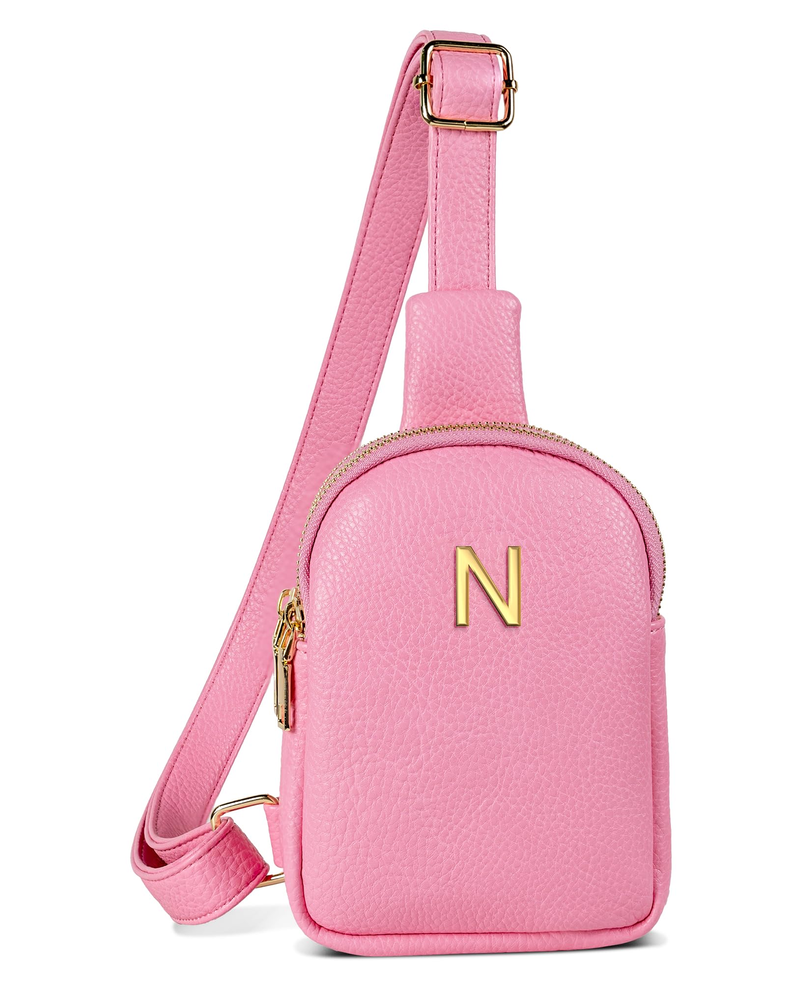 Crossbody Fanny Pack Freesya Initial Para Meninas Adolescentes