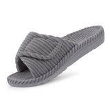 Chinelos Litfun Orthopaedic House Open Toe Corduroy Grey 39