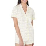 Conjunto De Pijamas Femininos Zelbuck, Moderno De 2 Peças Com Estampa De Coelhinho Macaco