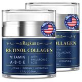Creme Hidratante Ragkun Retinol Para Rosto E Pescoço, Pacote Com 2 Unidades