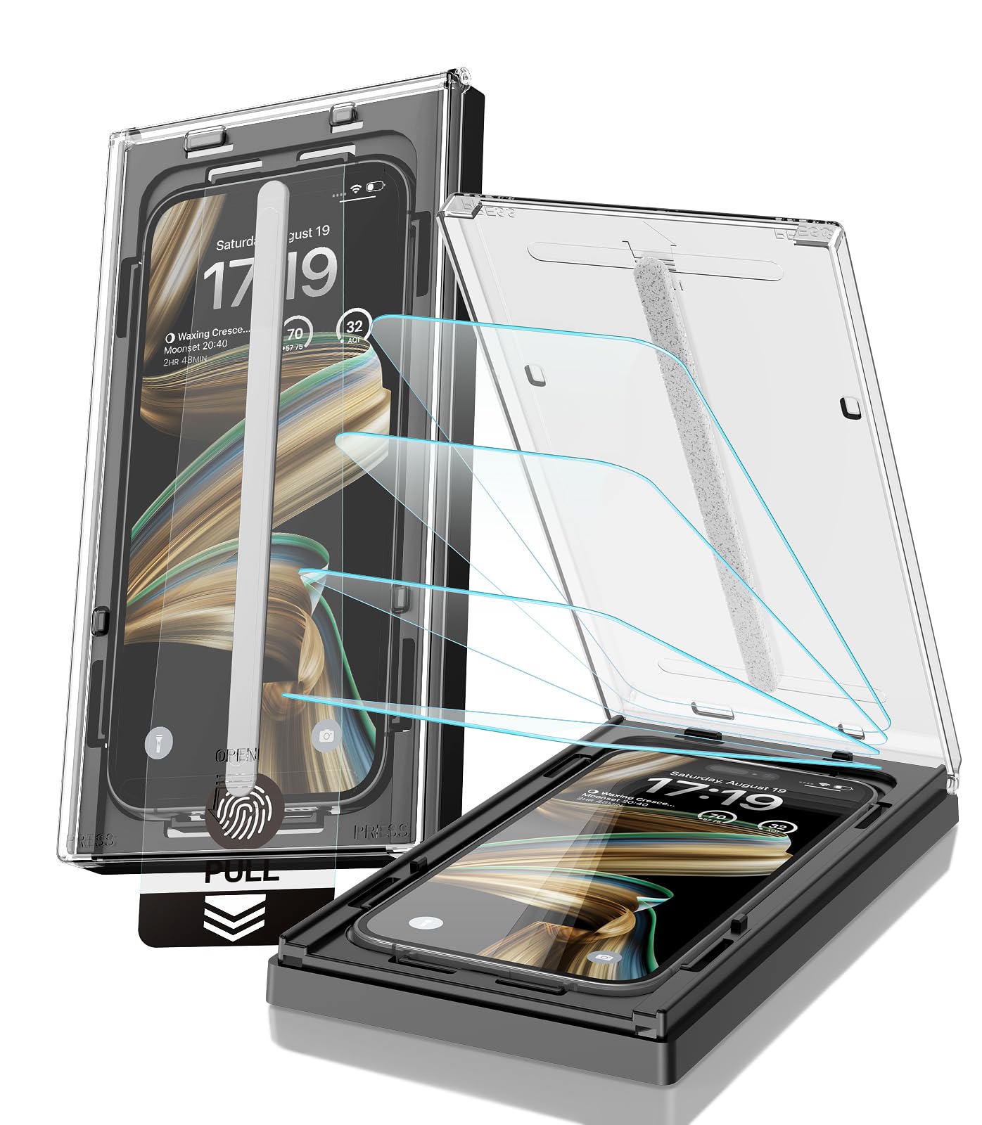 Protetor De Tela Ez-glaz Para Iphone 15 Plus/iphone 16 Plus