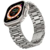Pulseira Apple Watch Sunfwr Em Aço Inoxidável Para Homens E Mulheres