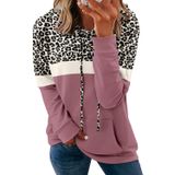 Moletons Onlypuff Fashion Para Mulheres, Com Capuz, Blusa Quente, Rosa Leopardo
