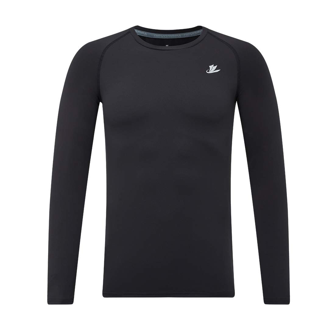 Camisa De Compressão Devoropa Youth Boys Quick Dry Black Xl