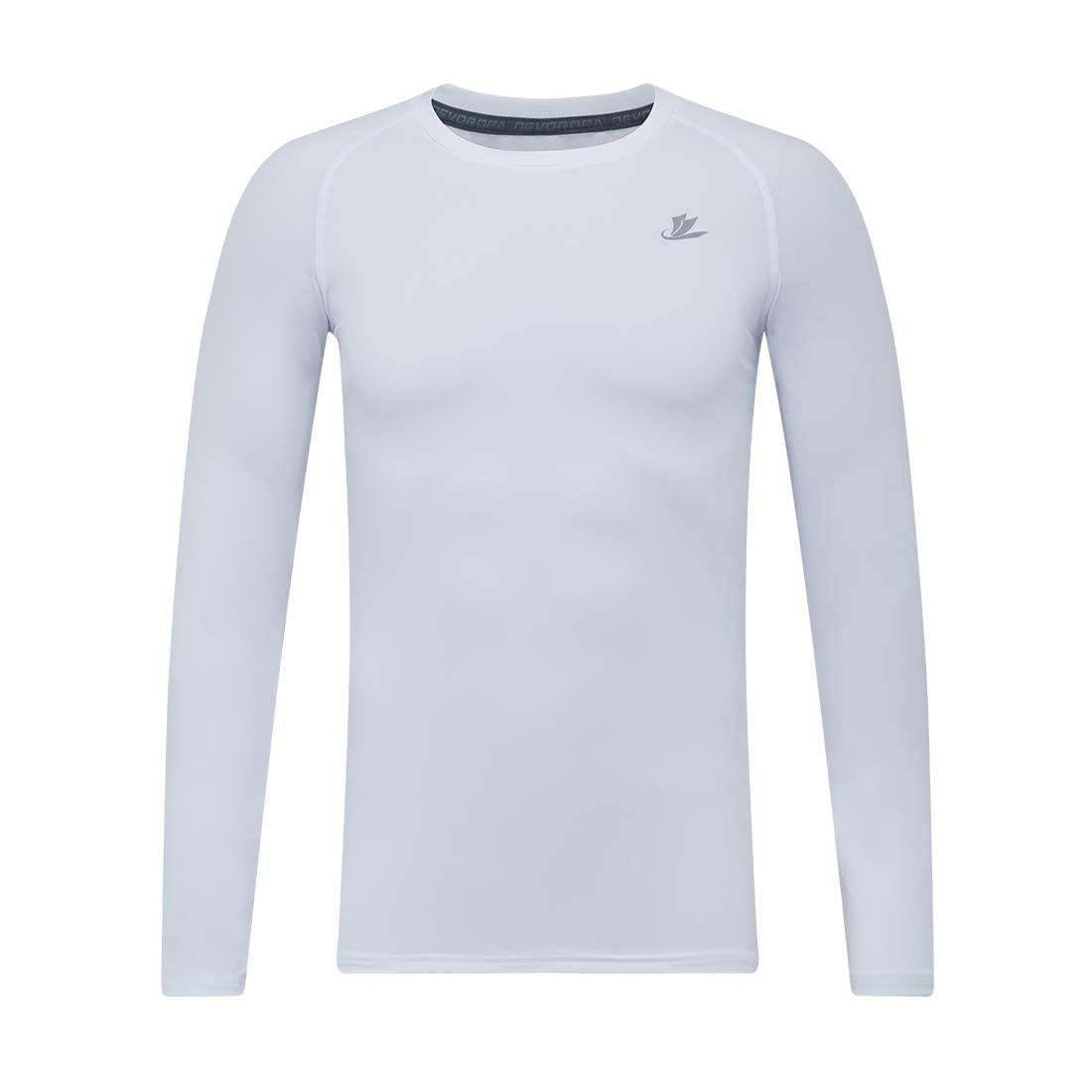 Camisa De Compressão Devoropa Youth Boys Quick Dry White Xs