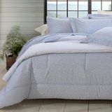 Edredom Casal Percal 200 Fios Kacyumara Vintage Estrela