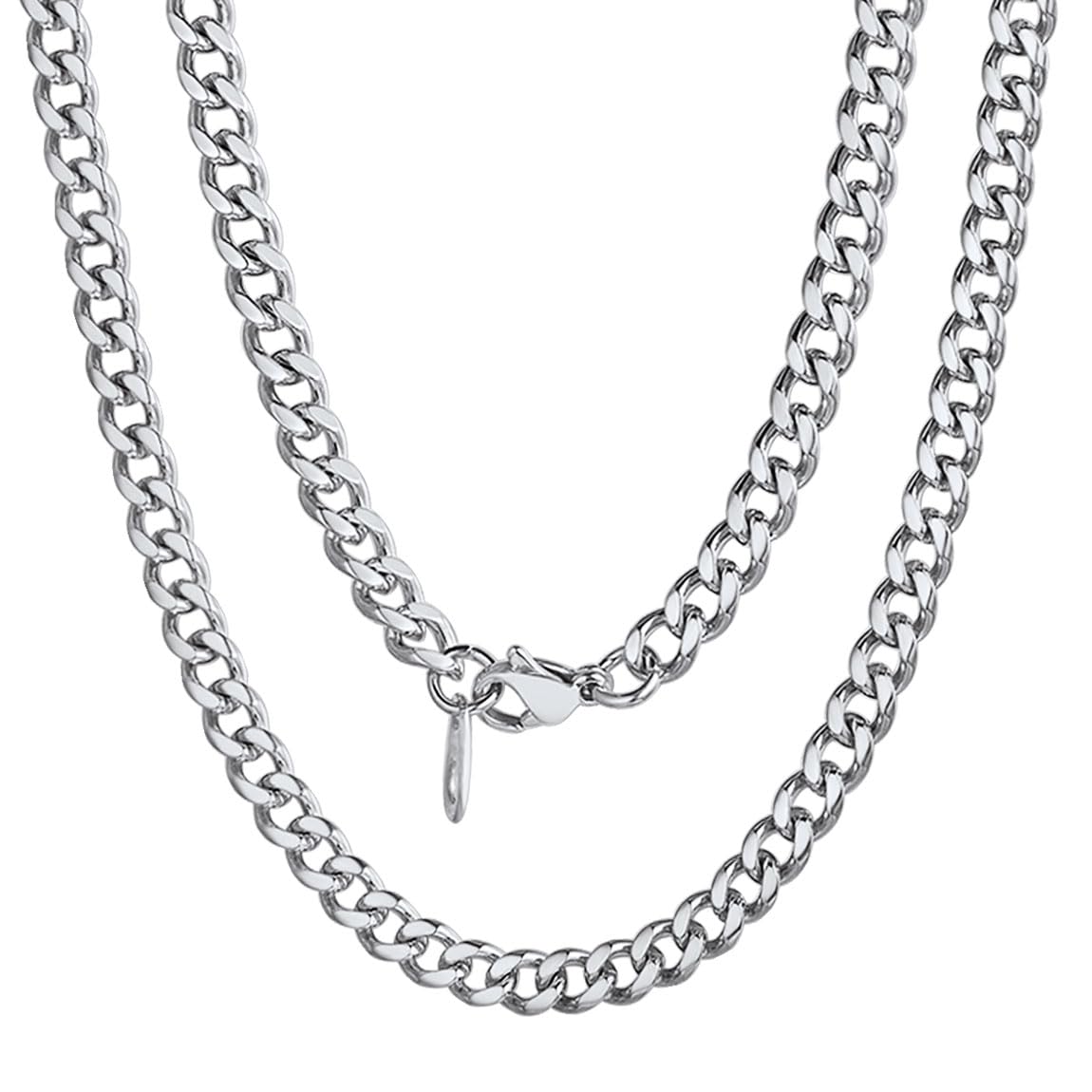 Colar Chainspro Link Chain Em Aço Inoxidável 71 Cm Para Homens E Mulheres