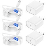 Carregador E Cabo De Carregamento Para Iphone 16/15 Cerdeti 20w Usb-c