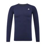 Camisa De Compressão Devoropa Husky De Manga Comprida Masculina Azul Marinho L