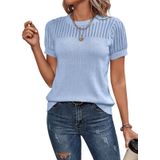 Blusas Femininas Dokotoo, Moda De Verão 2025, Casuais, Azul, Tamanho S