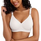 Sutiã Avidlove Full Coverage Seamless Pushup Wireless Branco