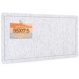 Quadro De Avisos Lightomorrow Felt 89x44cm Com 20 Pinos